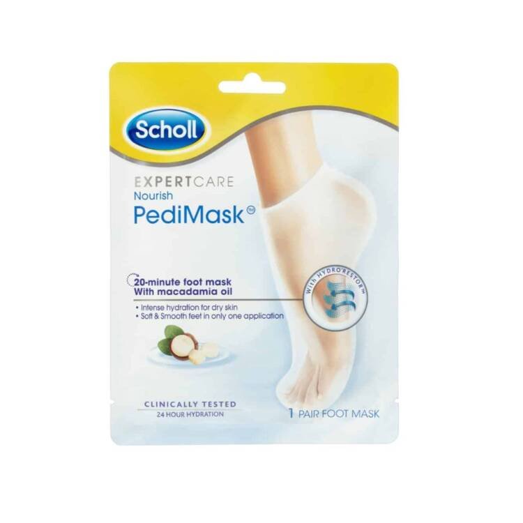 Scholl Nourish Pedimask Macadamia Oil