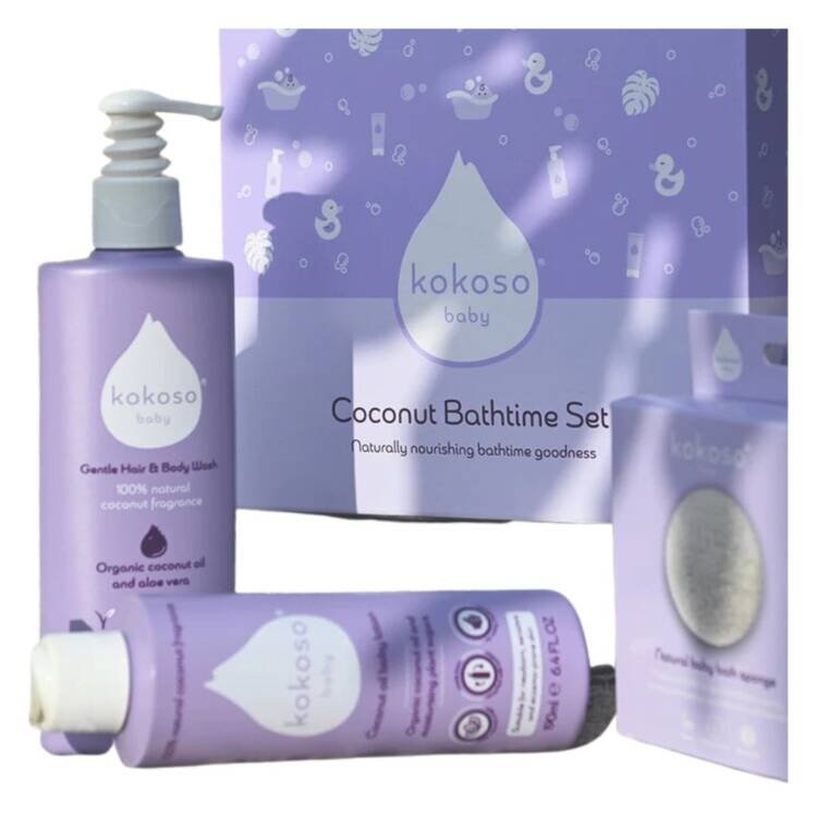 Kokoso Baby Coconut Bathtime Set - Image 2