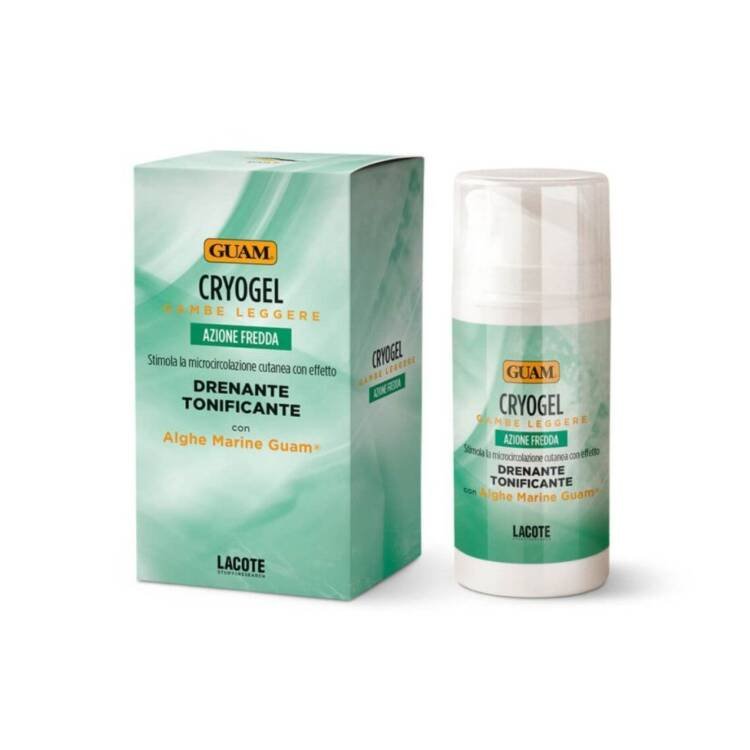 Guam CryoGel Gambe Leggere Azione Fredda