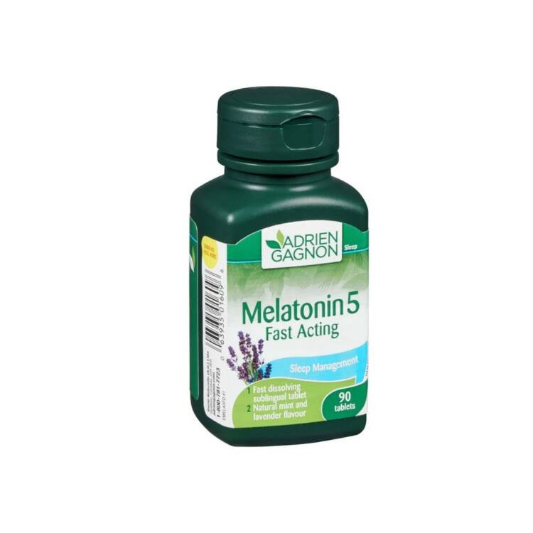 Adrien Gagnon Melatonin 5 mg Fast Acting