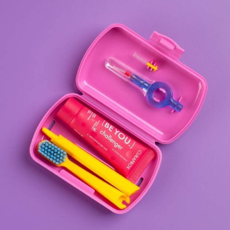 Curaprox Travel Set Pink