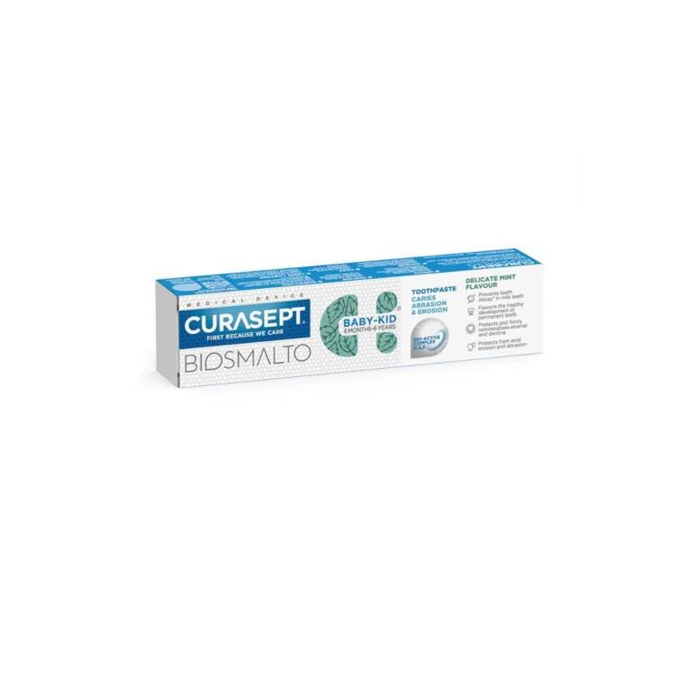 Curasept Biosmalto Baby-Kid Toothpaste Mint Flavour