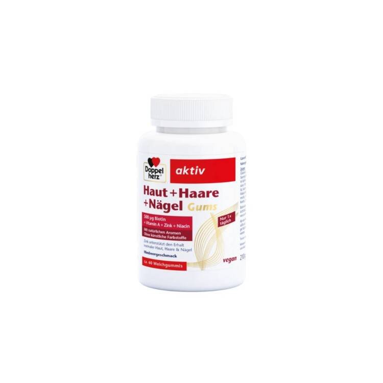 Doppelherz Aktiv Haut + Haare + Nagel Gums