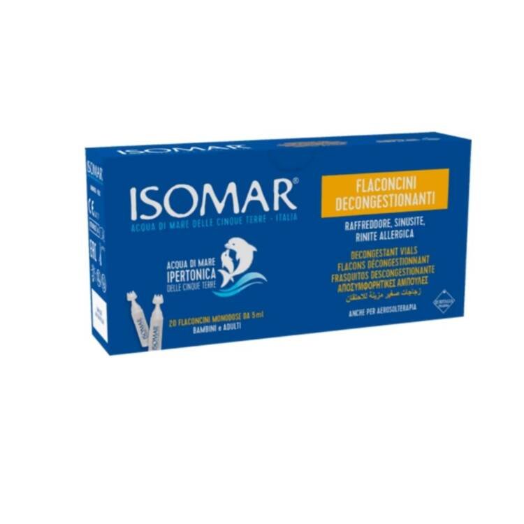Isomar Decongestant Vials