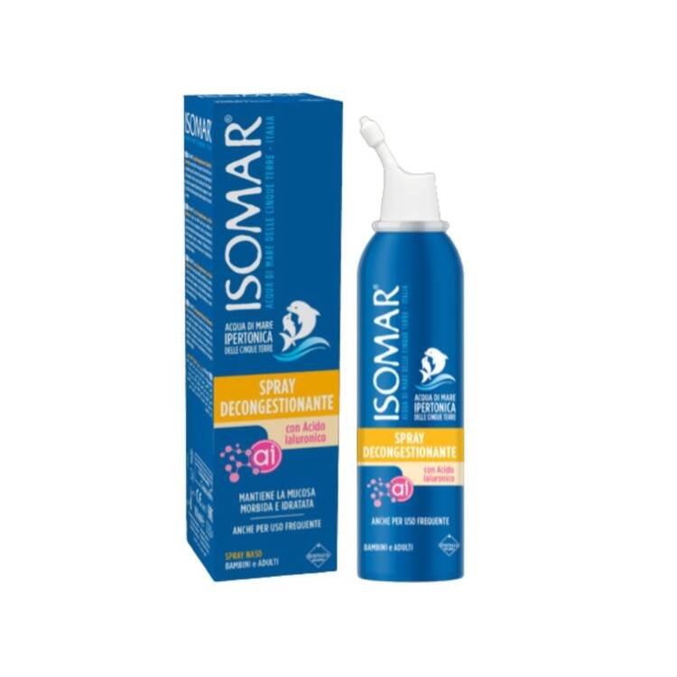 Isomar Decongestant Spray with Hyaluronic Acid