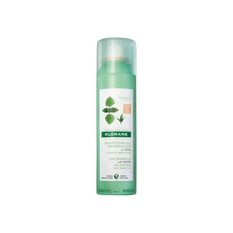 Klorane Dry Shampoo with Nettle Oil Control Dark Hair - Image 2