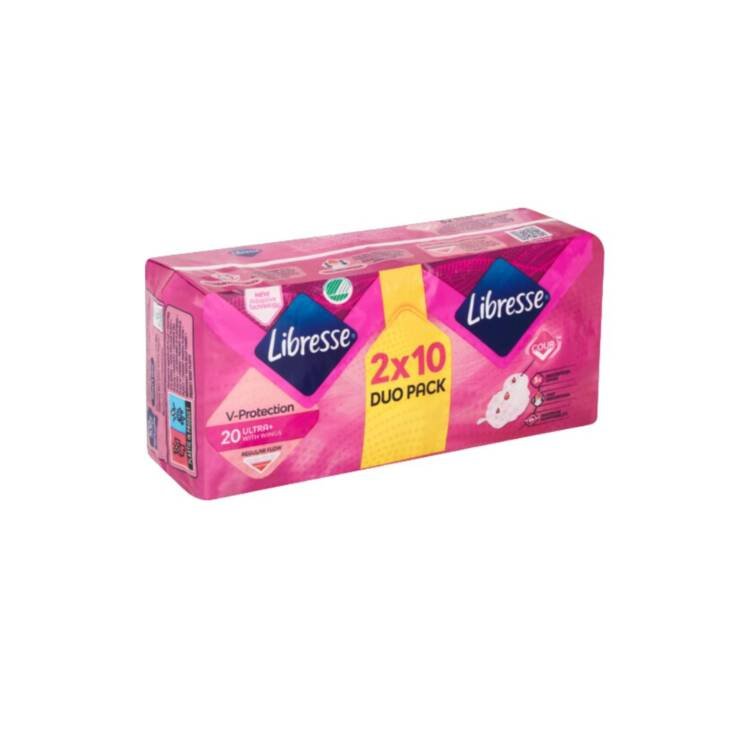 Libresse V-Protection Ultra+ Long with Wings Duo Pack (Copy)
