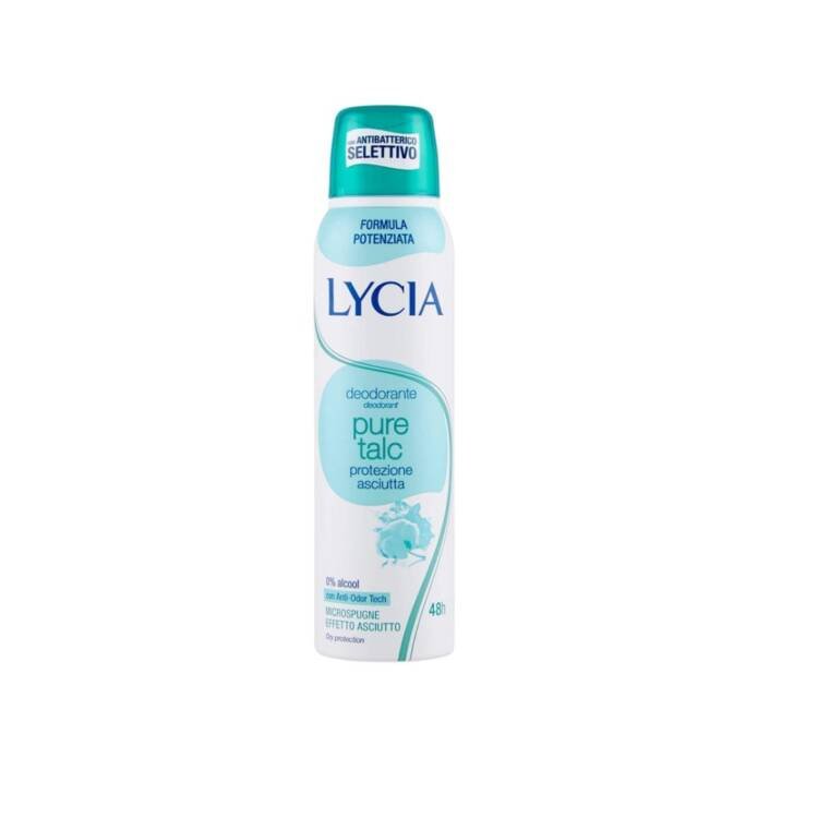 Lycia Deo Pure Talc 48H Spray