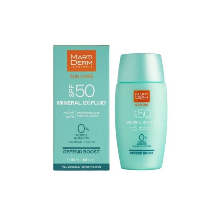 MartiDerm Sun Care Mineral Fluid SPF50