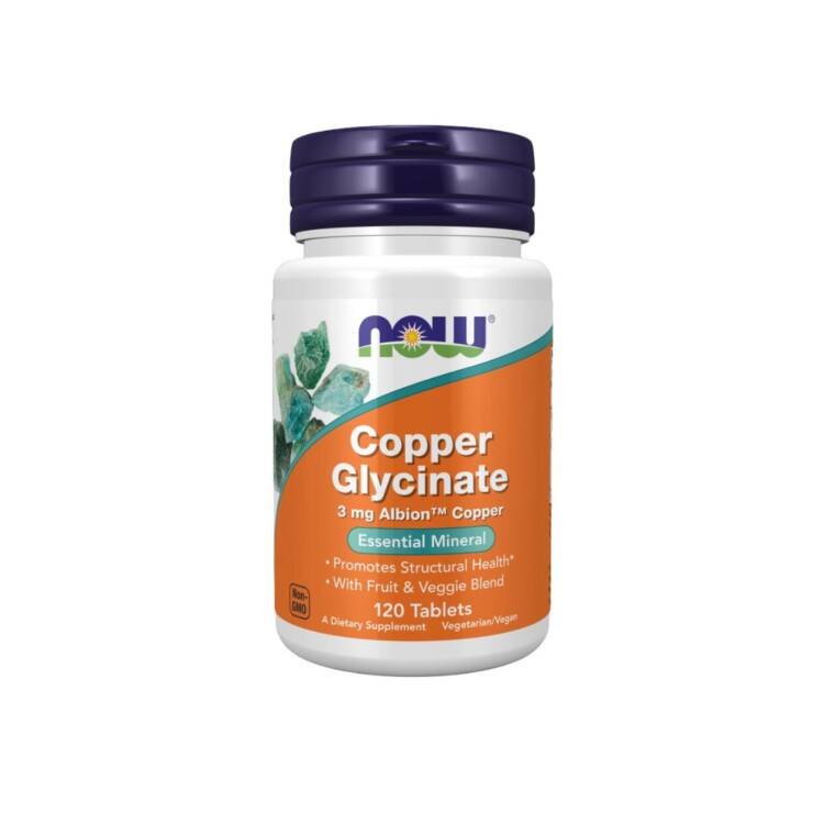 Now Copper Glycinate 3 mg
