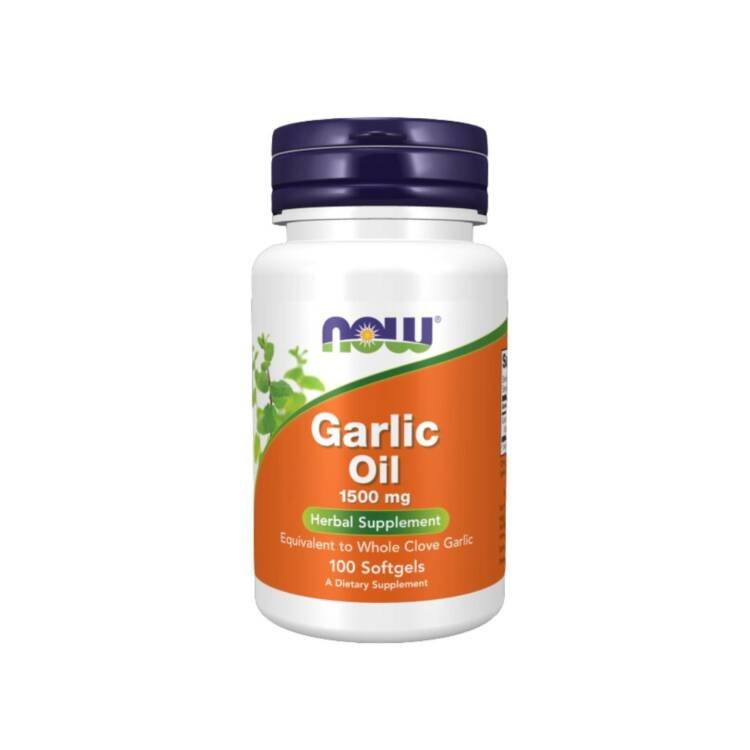 Now Garlic Oil 1500 mg