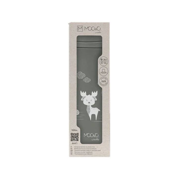Nuvita Thermal Children’s Bottle In Stainless Steel - Image 4