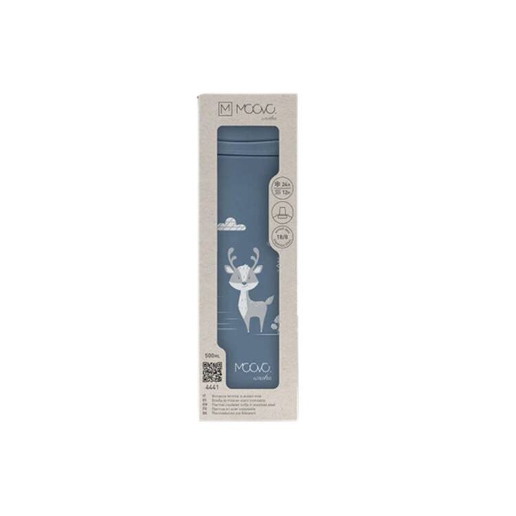 Nuvita Thermal Children’s Bottle In Stainless Steel