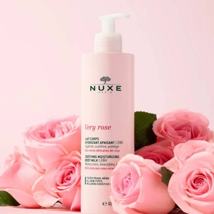 Nuxe Very Rose Soothing Moisturizing Body Milk - Image 2