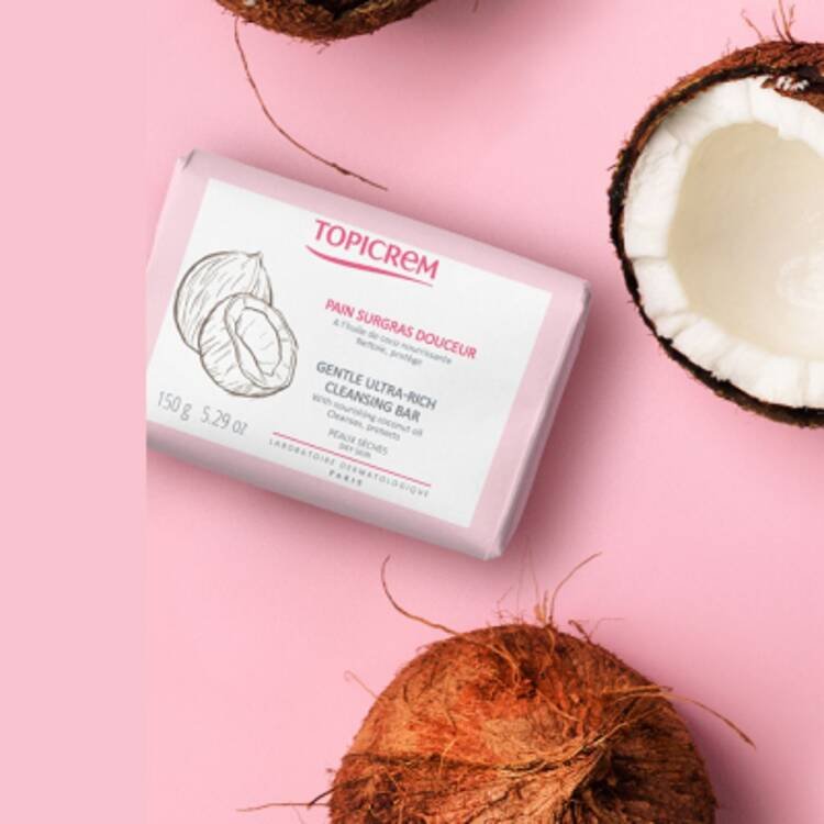 Topicrem Gentle Ultra-rich Cleansing Bar - Image 2