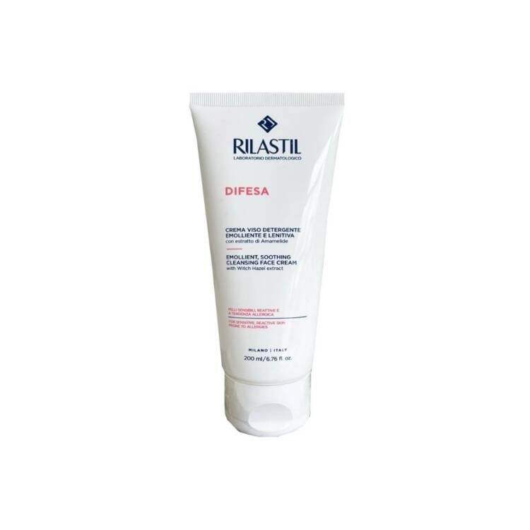 Rilastil Difesa Emollient, Soothing, Cleansing Face Cream