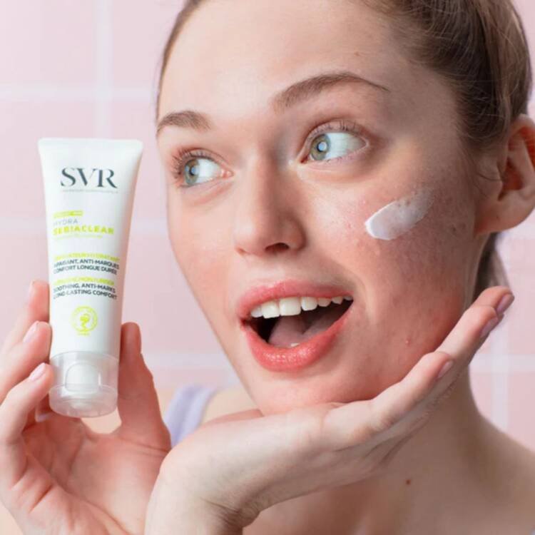 SVR SEBIACLEAR Active Gel Cream Blemishes and Breakout Treatment - Image 3