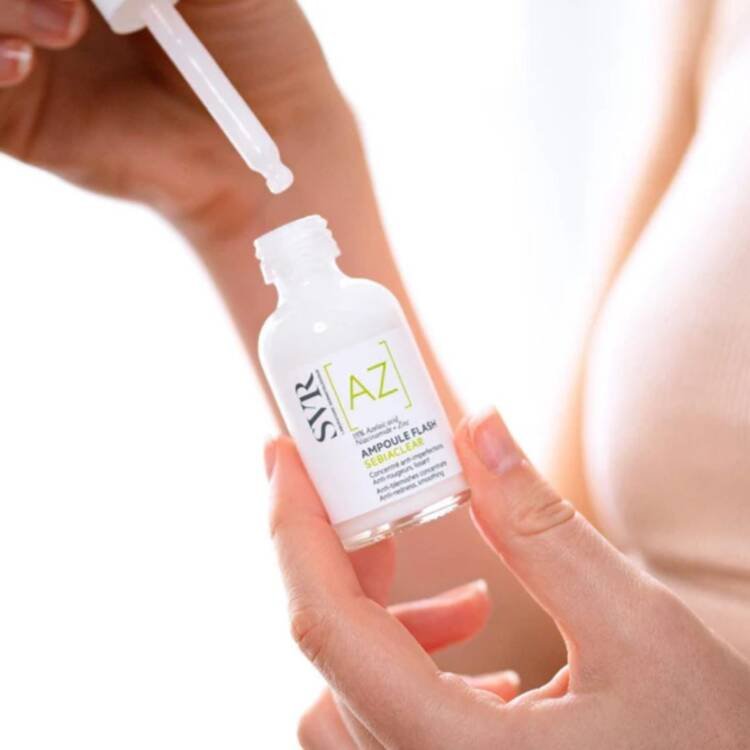 SVR SEBIACLEAR Ampoule [AZ] Flash Azelaic Acid Anti-Blemish Concentrate - Image 2