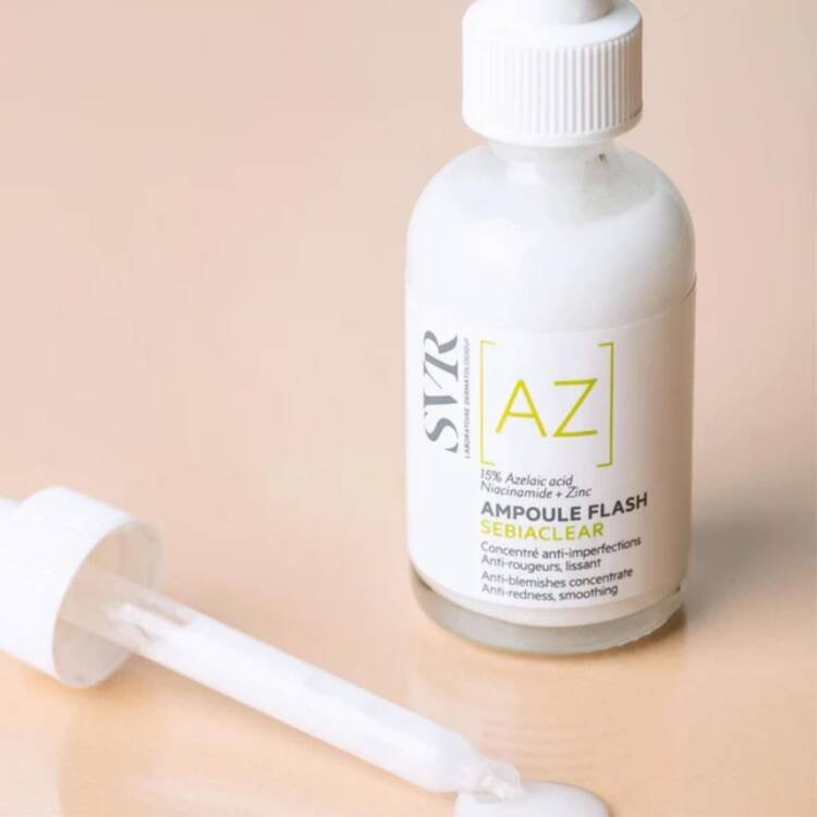 SVR SEBIACLEAR Ampoule [AZ] Flash Azelaic Acid Anti-Blemish Concentrate - Image 3