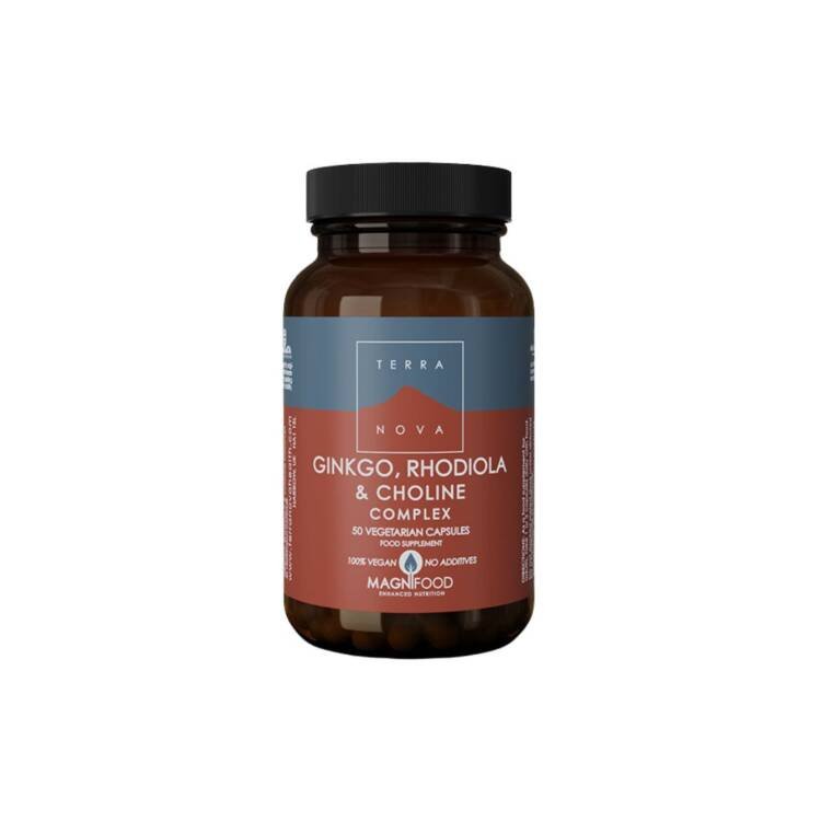 Terranova Ginkgo, Rhodiola & Choline Complex