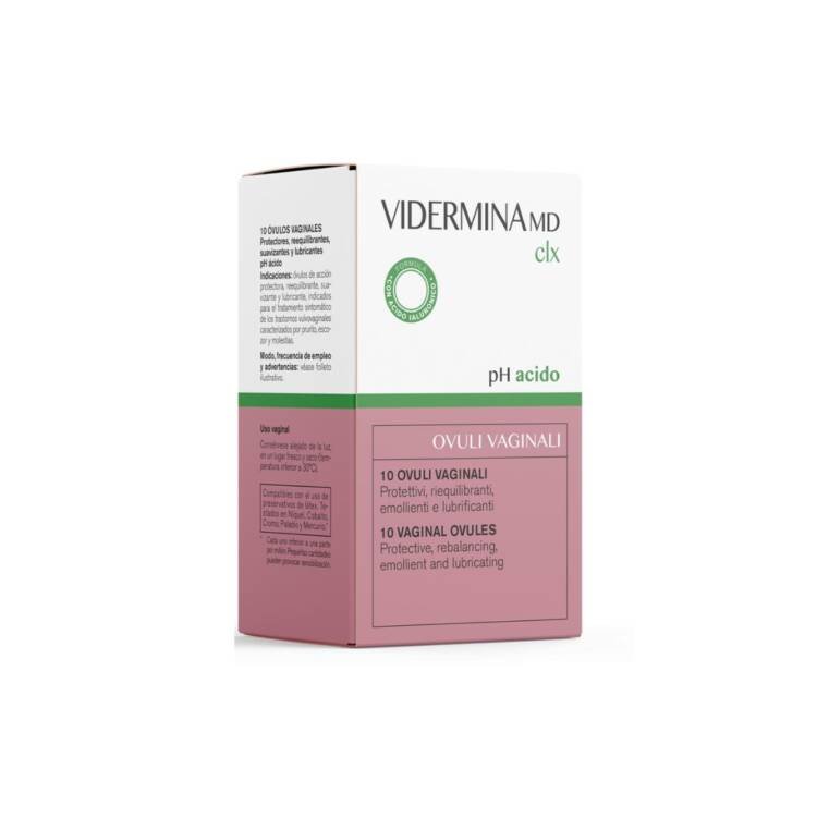 Vidermina CLX Vaginal Ovules