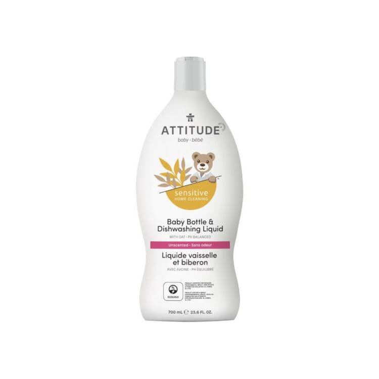 Attitude Baby Bottle & Dishwashing Liquid Unscented