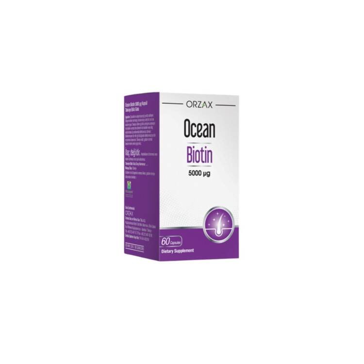 Orzax Ocean Biotin 5000 mcg