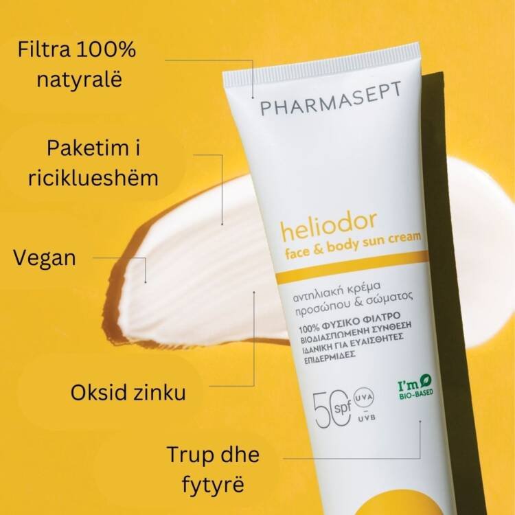 Pharmasept Heliodor Face & Body Sun Cream SPF 50 - Image 2