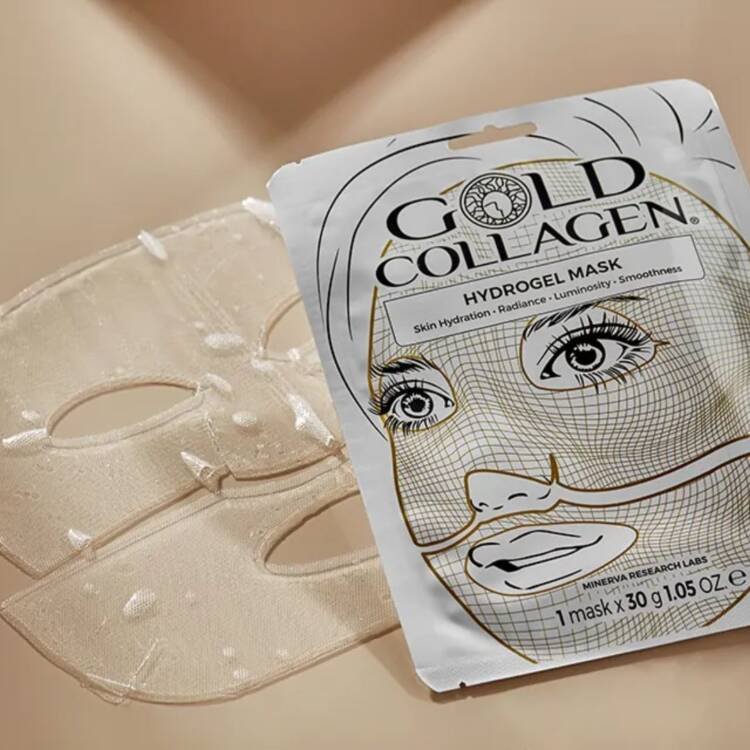 Gold Collagen Hydrogel Mask - Image 2