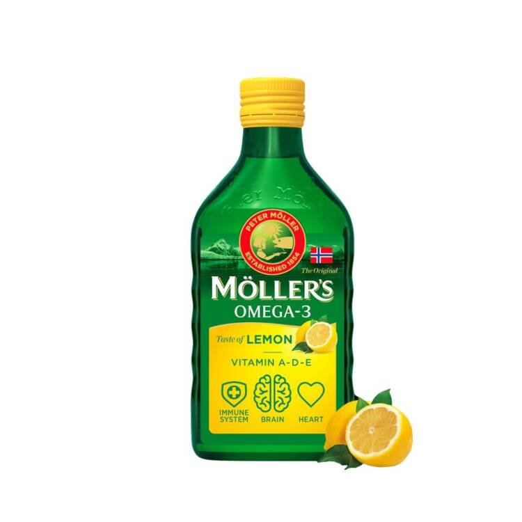 Möller’s Cod Liver Oil Lemon