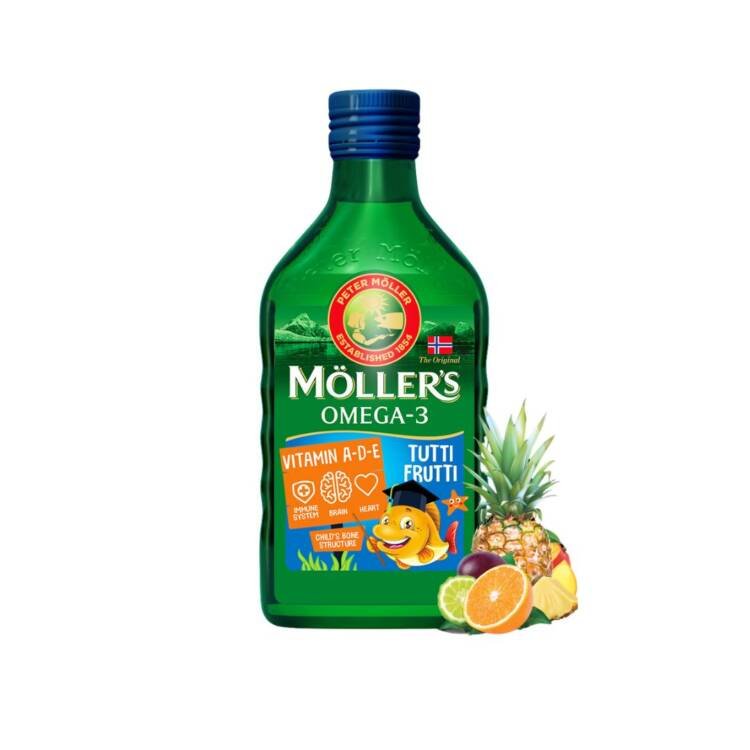 Möller’s Cod Liver Oil Tutti Frutti