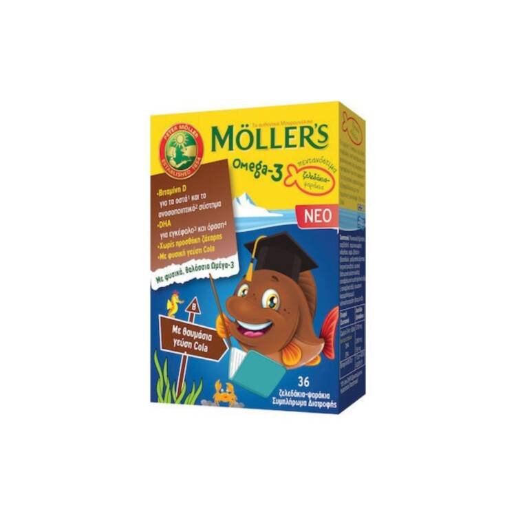 Möller’s Omega-3 Jelly Fish Cola